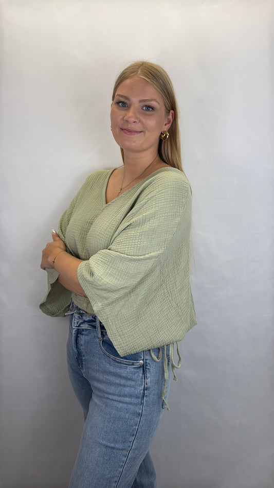 T-Shirt-Bluse Alexa - grün