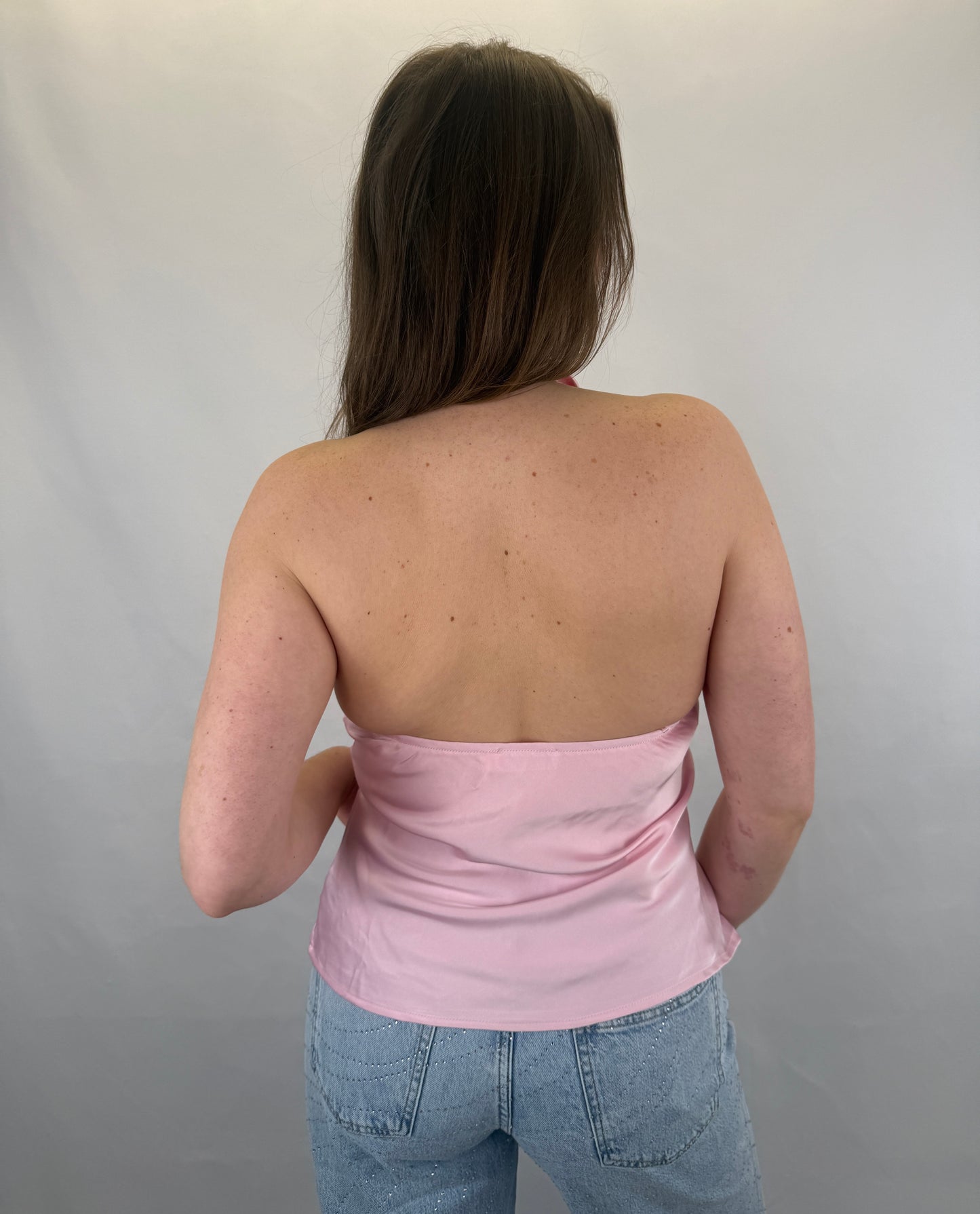 Neckholder Satintop Luna - rosa