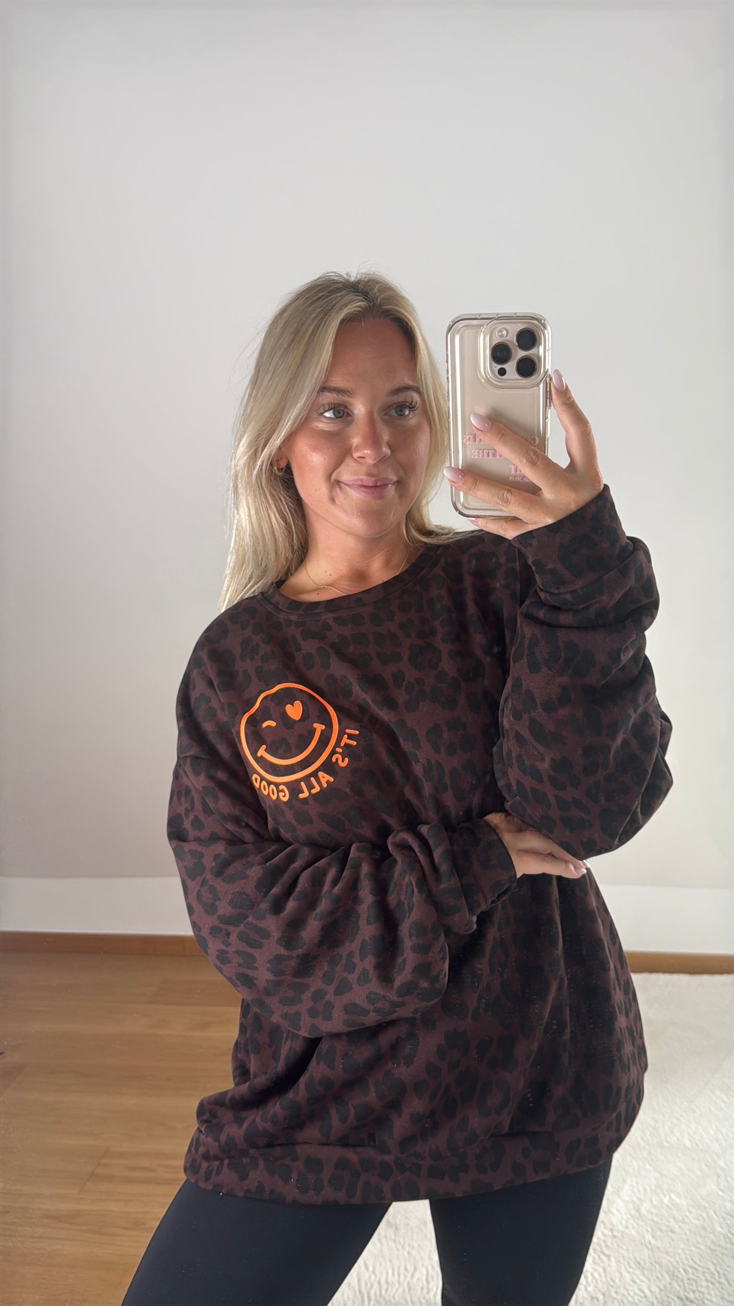 Oversize Sweatshirt Smiley