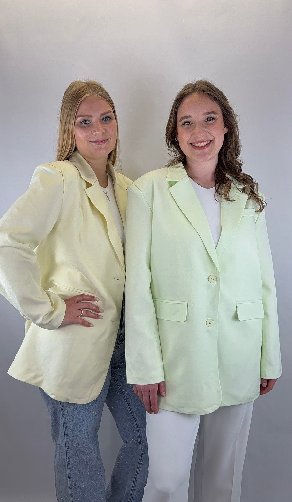 Oversize Blazer Jara - pastellgrün