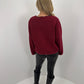 Teddyjacke Bowpard - bordeauxrot