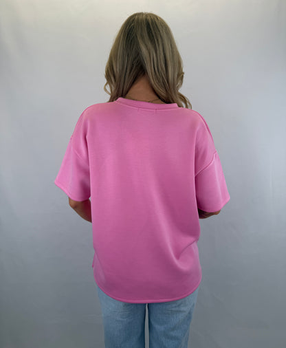Basic T-Shirt Melly - pink