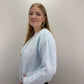 Cardigan mit V-Ausschnitt Blair - hellblau