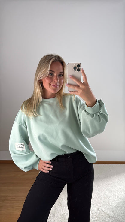 Sweatshirt Patch - mint