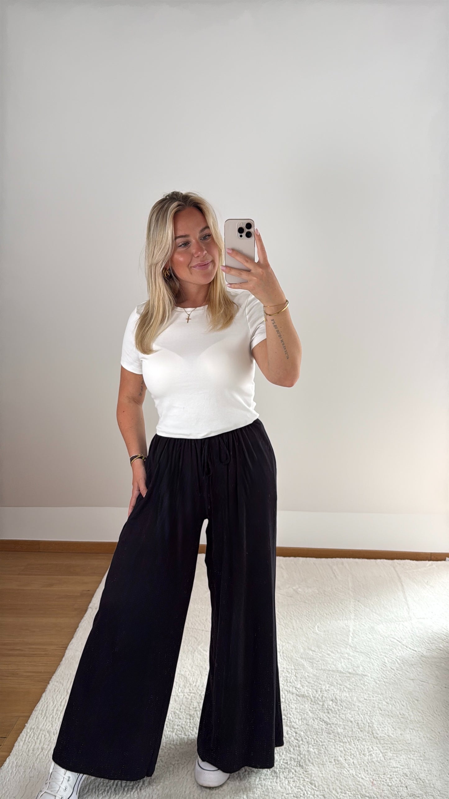 Weite Hose Jessy - schwarz