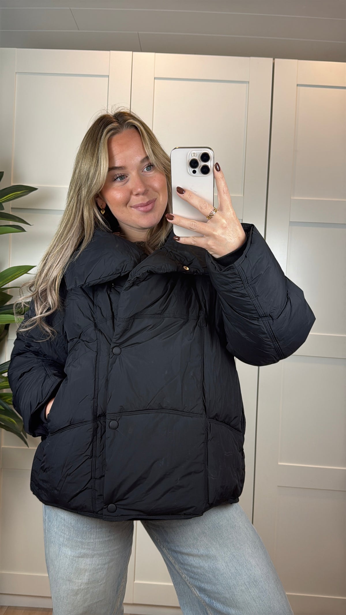 Pufferjacke Elena mit Stehkragen
