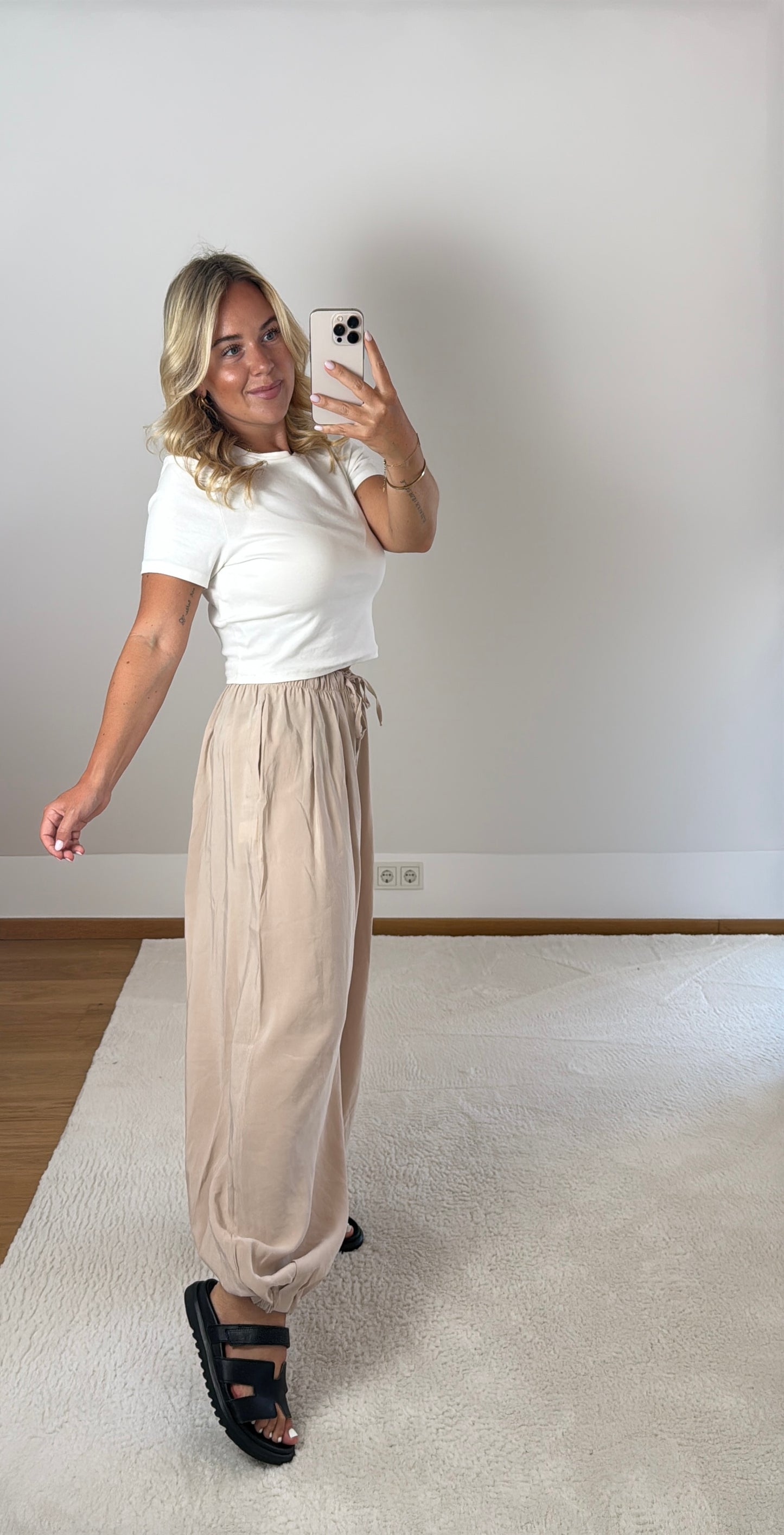 Pumphose Ballon Leg - beige