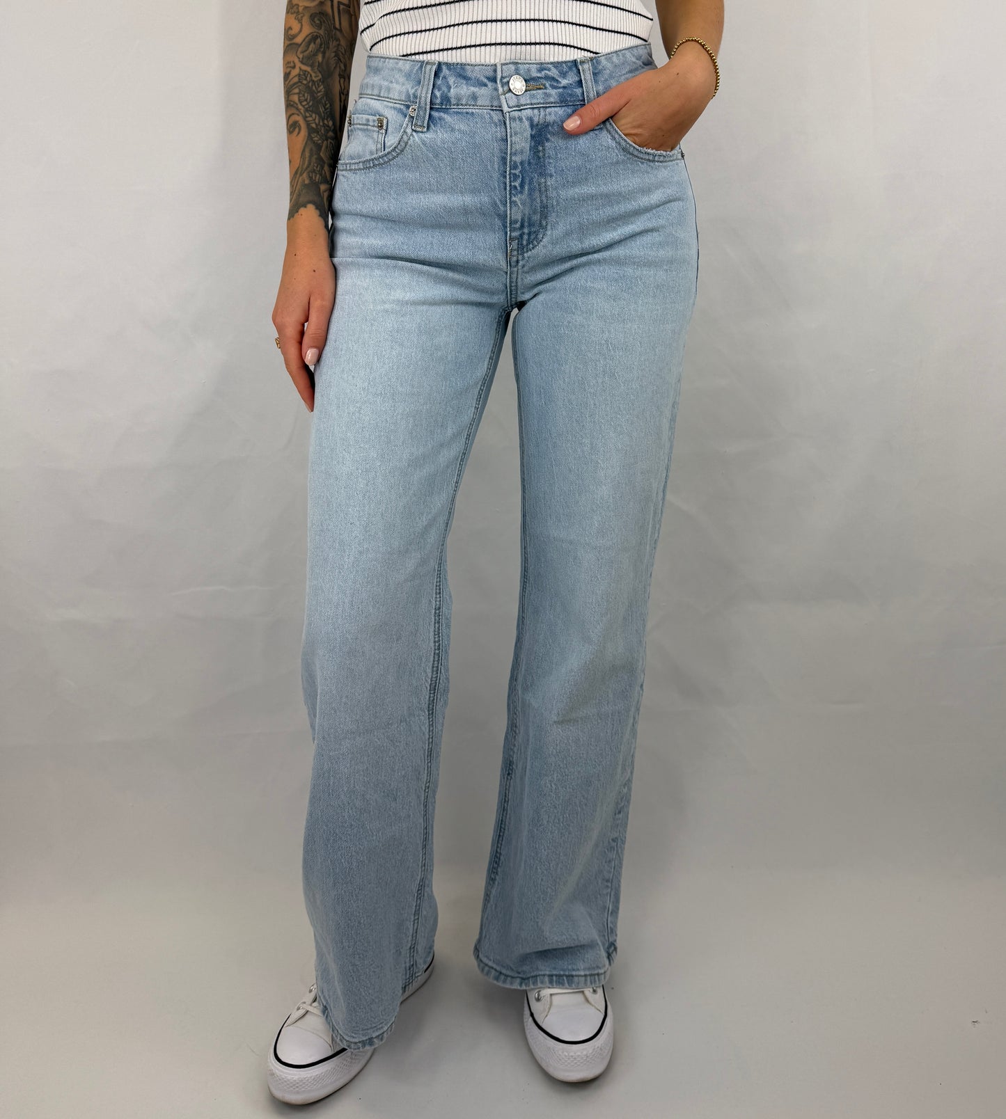 Straight Leg Jeans Jenna - denim