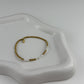 Armband - Golden Pearl White