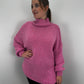 Oversize Pullover - Fuchsia