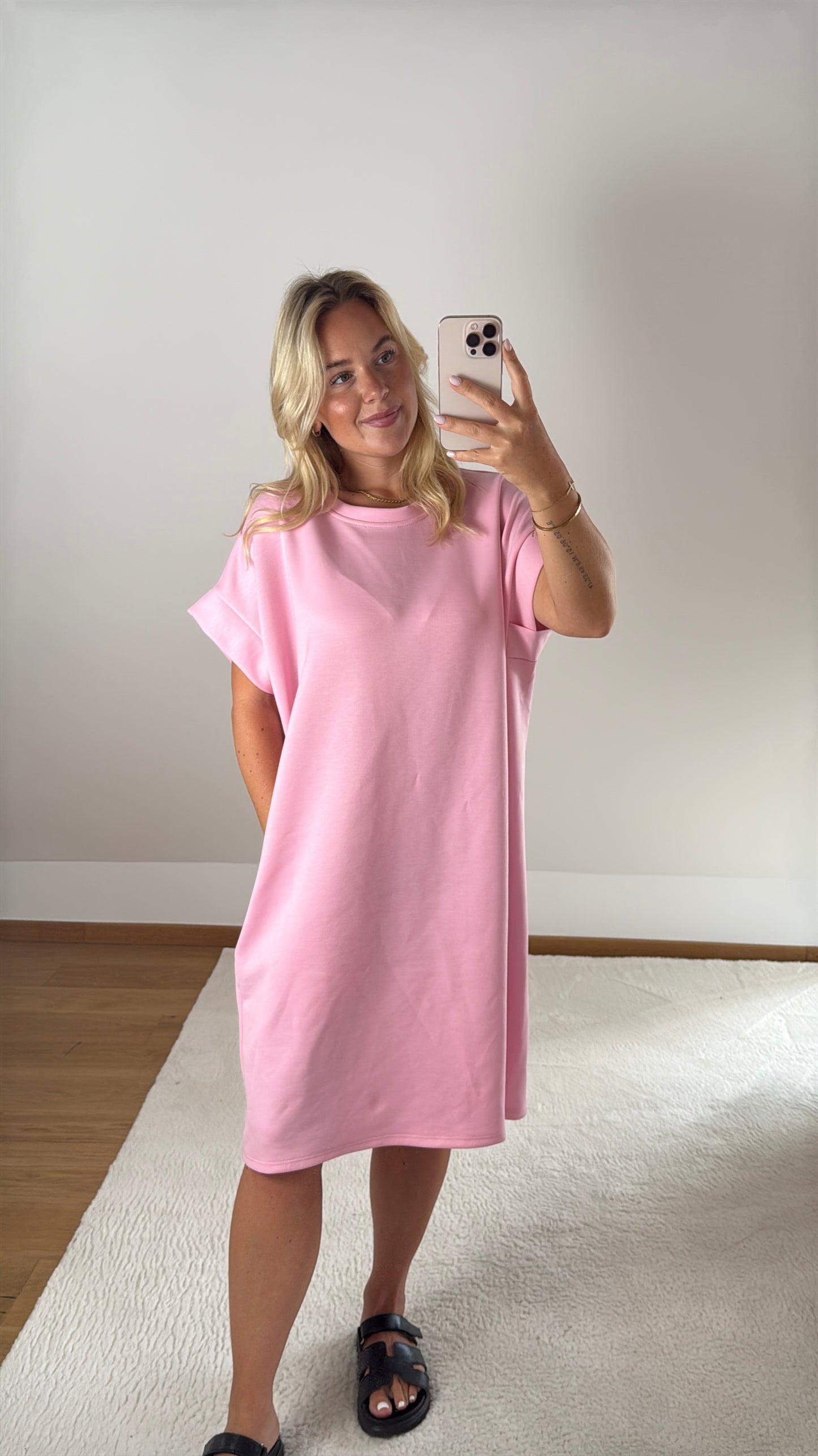 T-Shirt-Kleid Nova - rosa