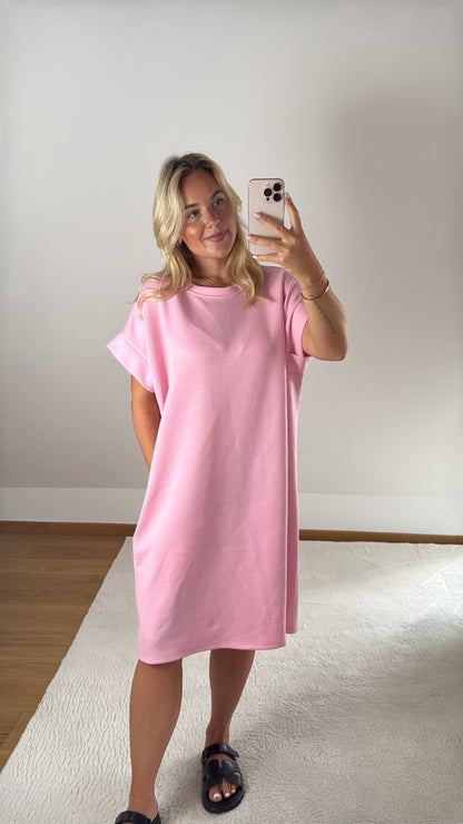 T-Shirt-Kleid Nova - rosa