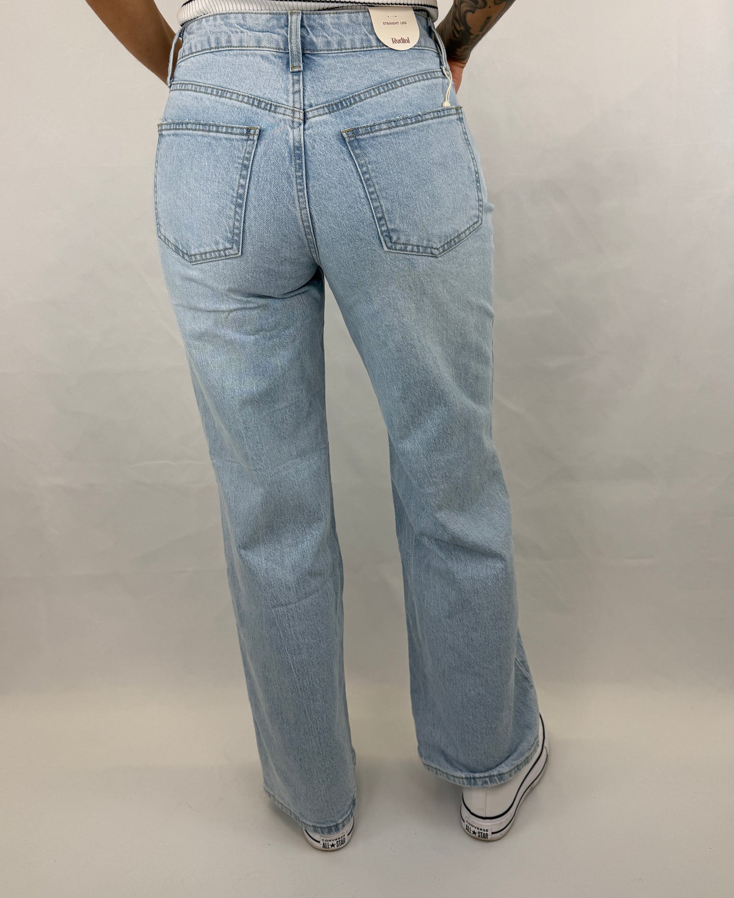 Straight Leg Jeans Jenna - denim