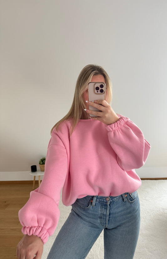 Sweatshirt GoodVibes - rosa