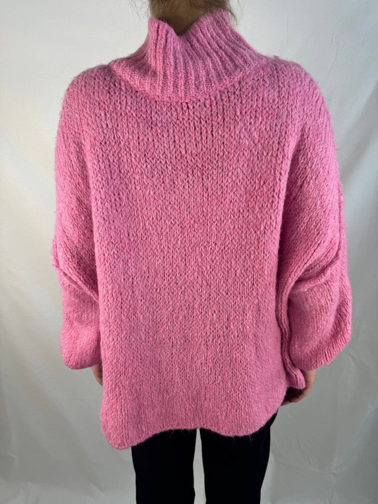 Oversize Pullover - Fuchsia