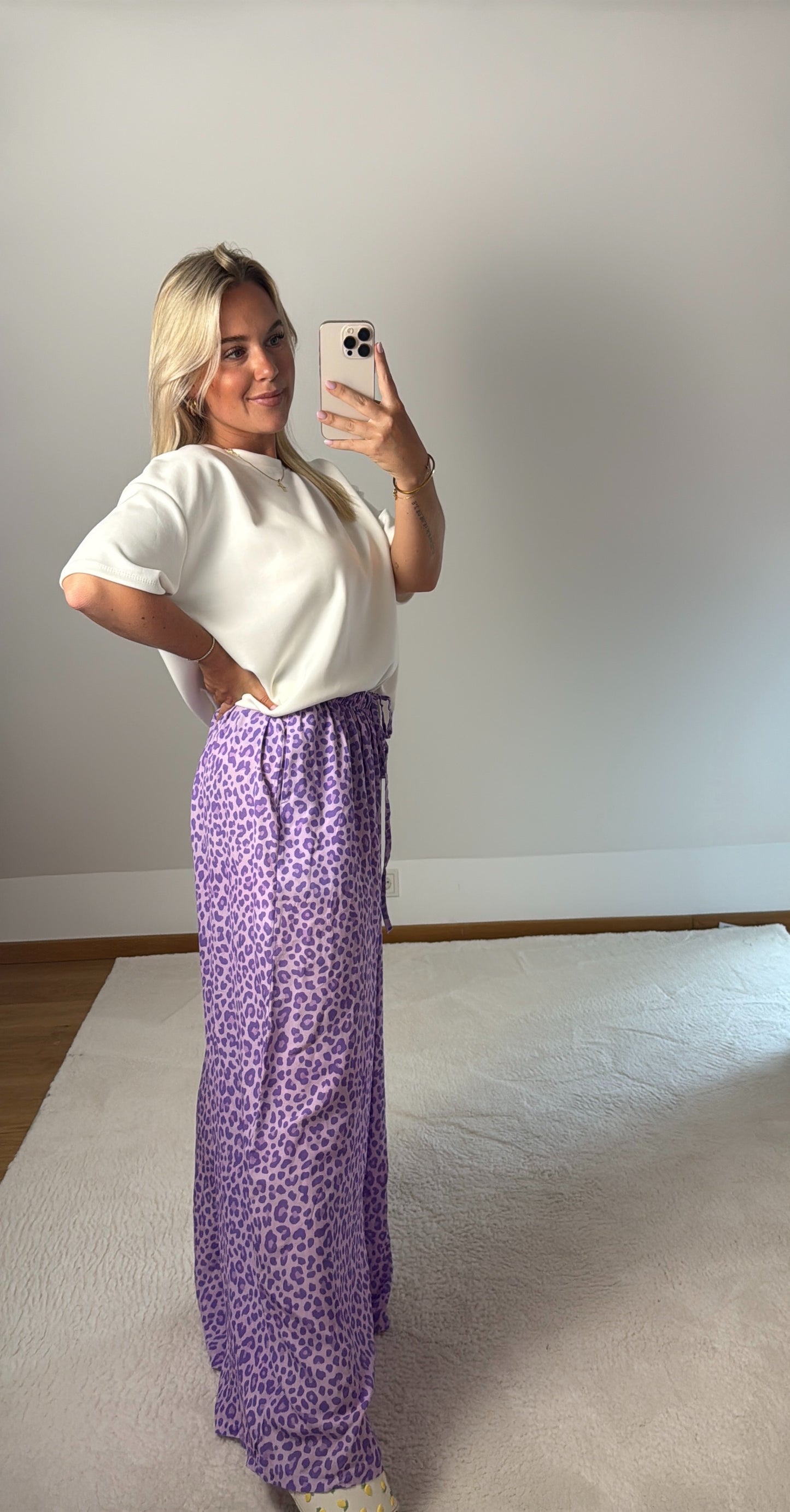 Weite Hose Nala - Lila/flieder