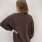 Sweatshirt Patch - braun