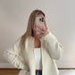 Strickjacke Leonie - creme