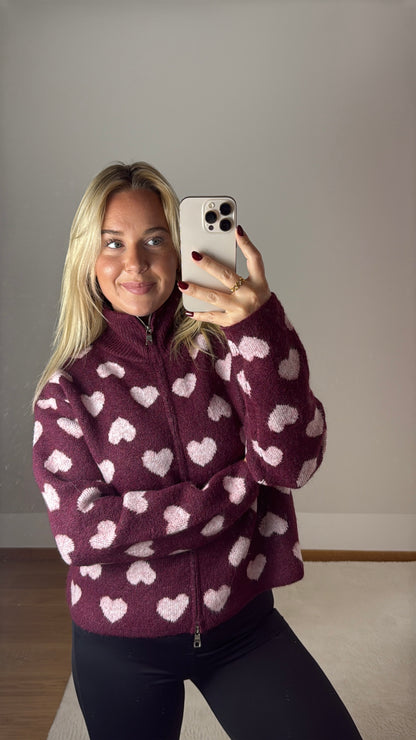 Strickjacke Love