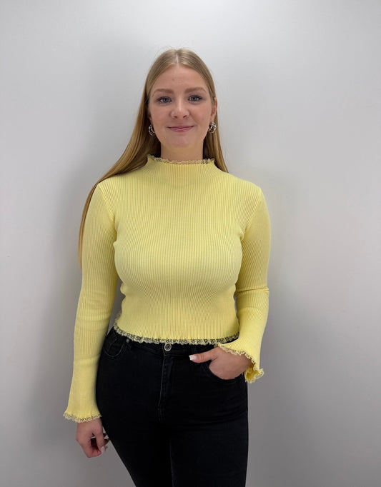 Langarmshirt Mariella - gelb