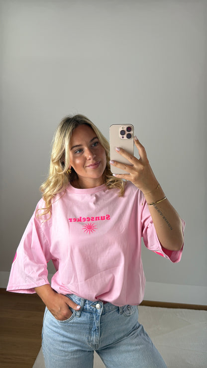 T-Shirt SunSeeker - rosa/neonpink