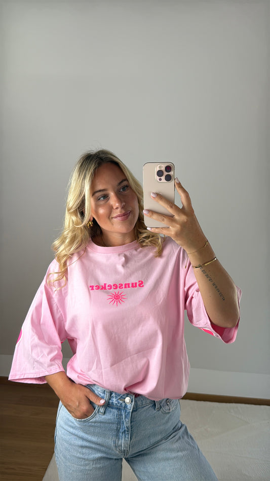 T-Shirt SunSeeker - rosa/neonpink