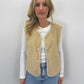 Weste im Teddylook Molly - beige