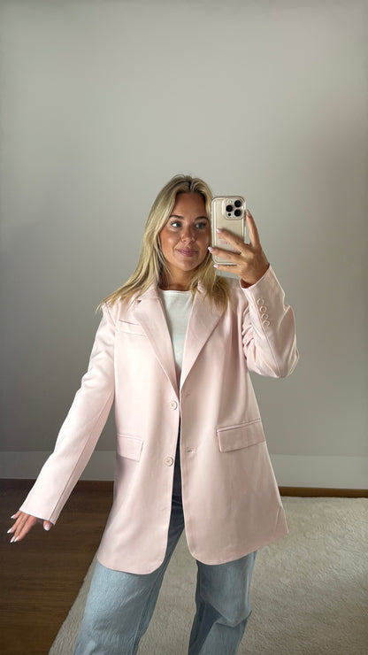 Oversize Blazer Jara - pastellrosa
