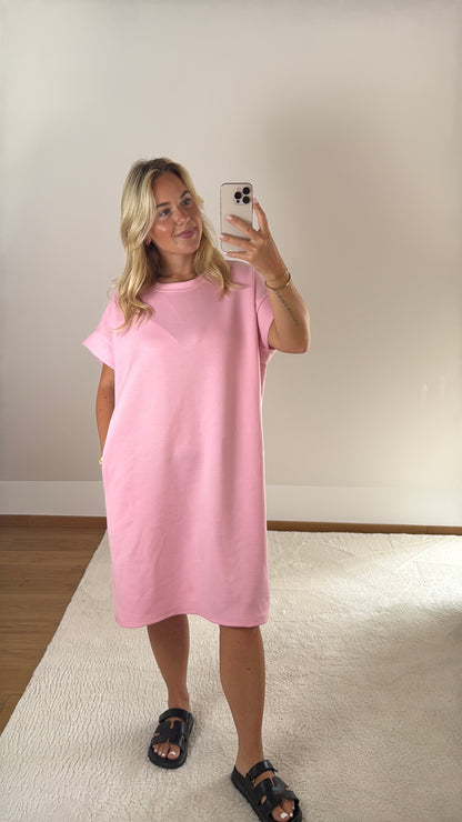 T-Shirt-Kleid Nova - rosa