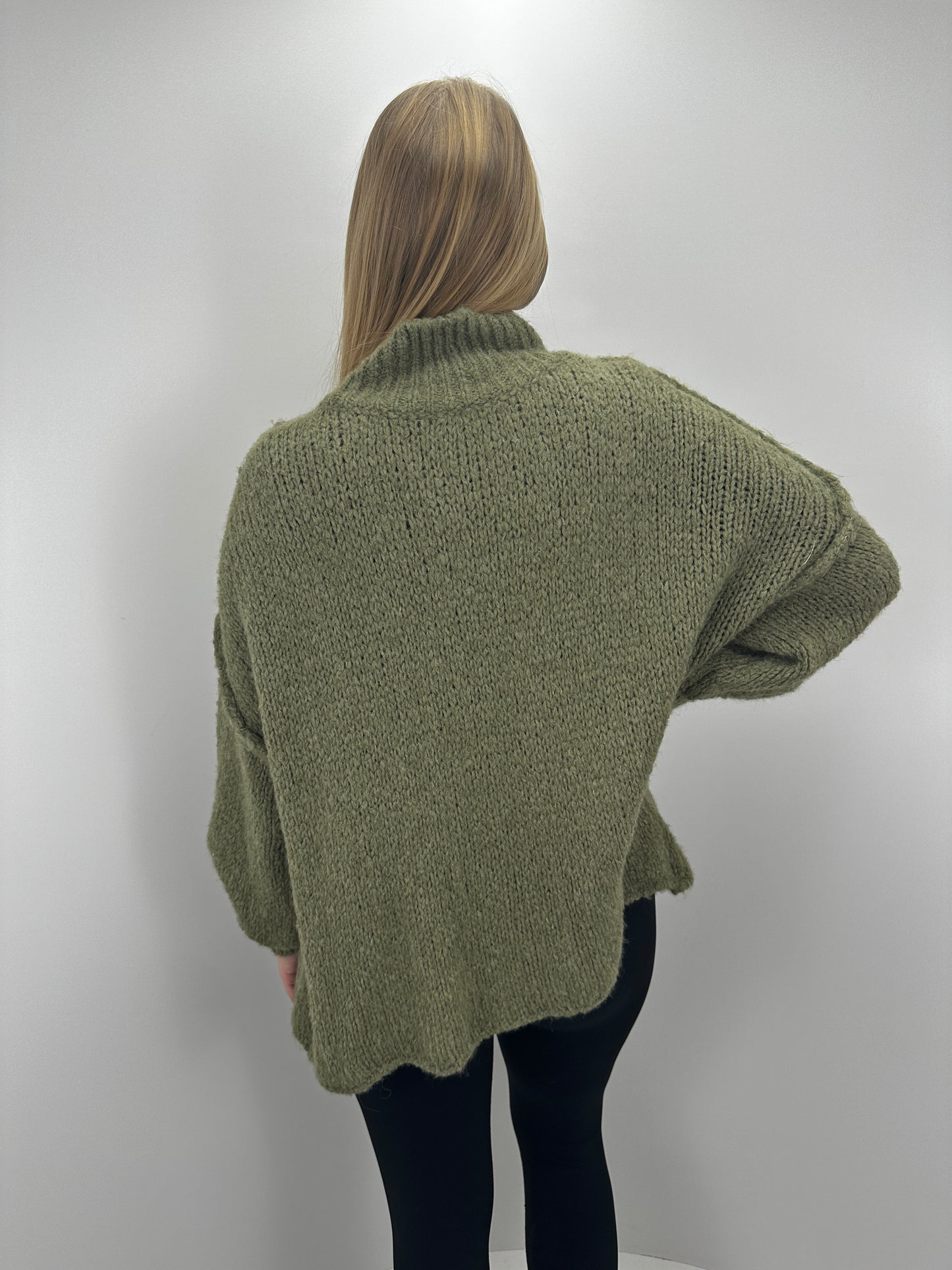 Oversize Pullover - Khaki