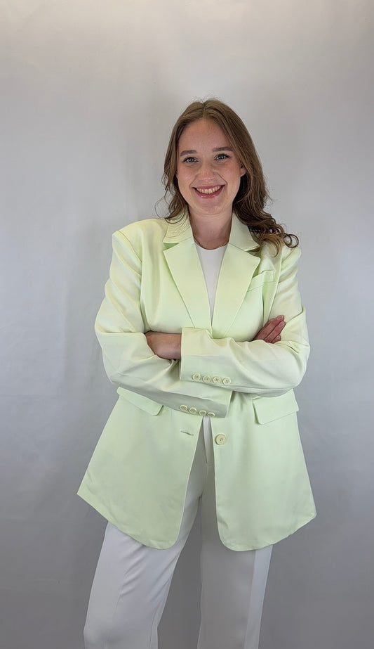 Oversize Blazer Jara - pastellgrün