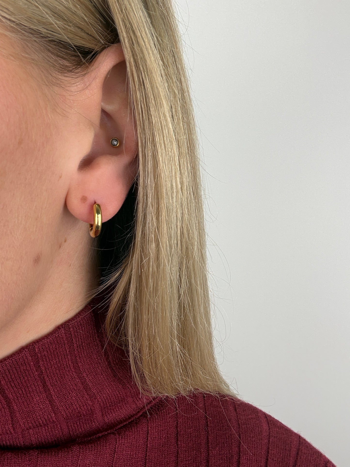 Ohrringe - Mini Creolen