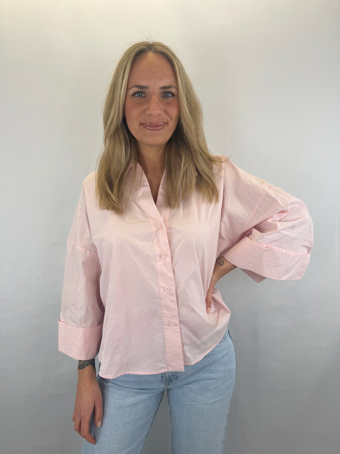 Bluse Daisy - pastellrosa