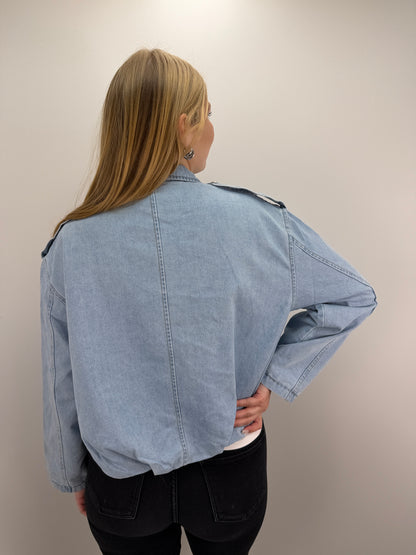 Jeansjacke Serena - hellblau