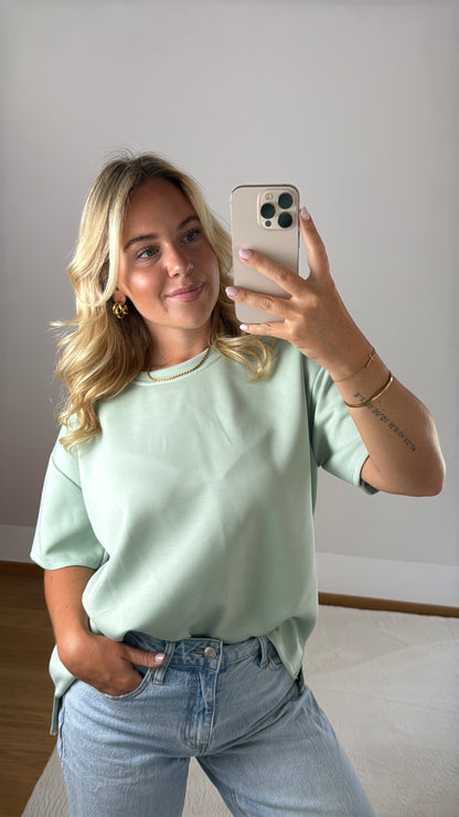 Basic T-Shirt Melly - mint