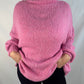 Oversize Pullover - Fuchsia