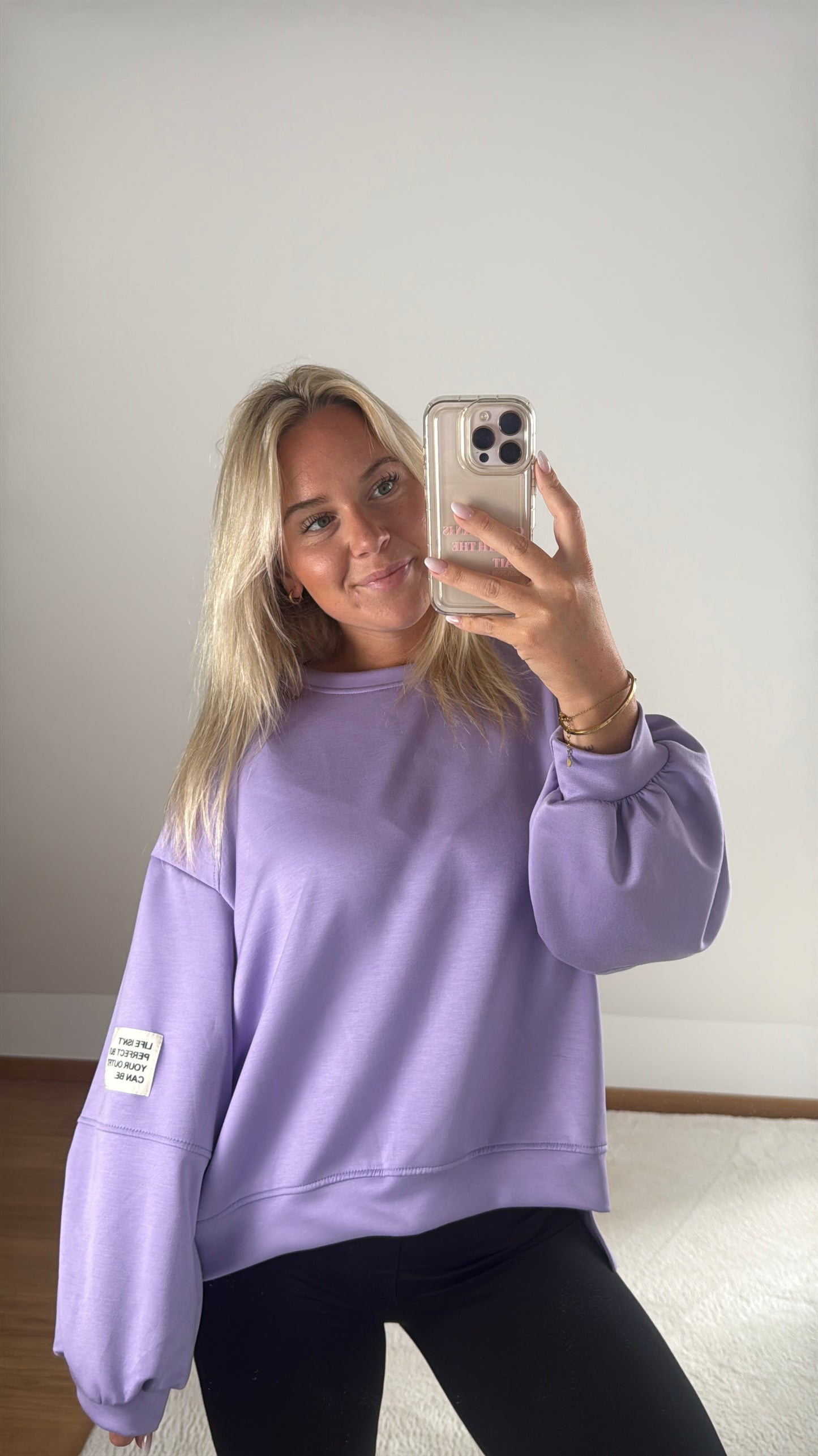 Sweatshirt Patch - flieder