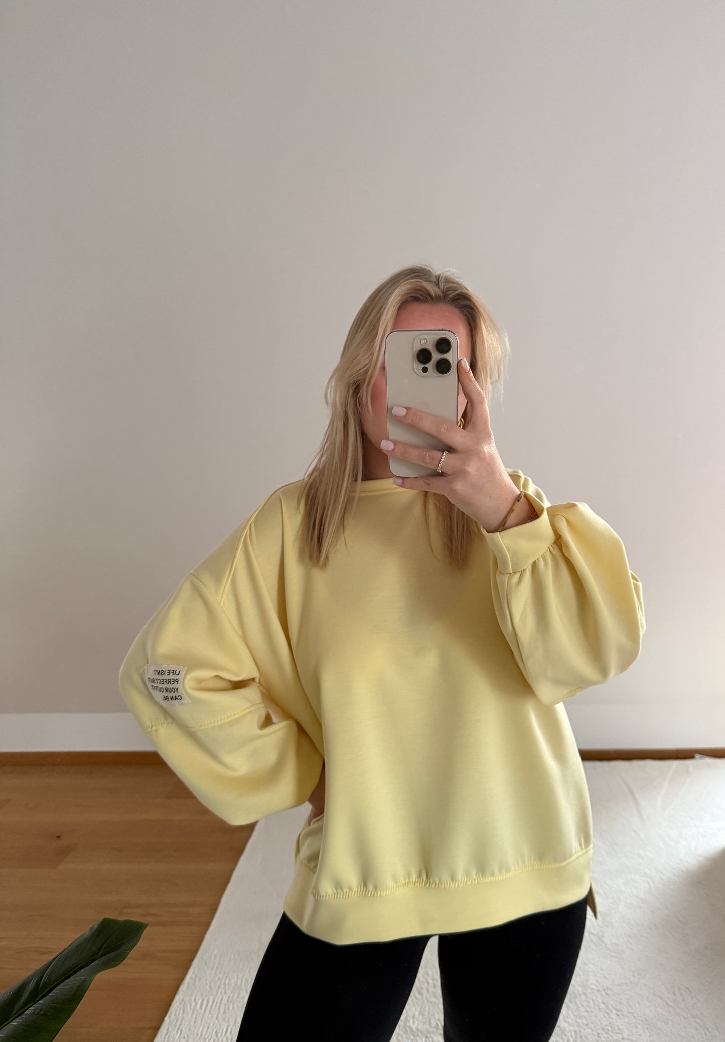 Sweatshirt Patch - gelb