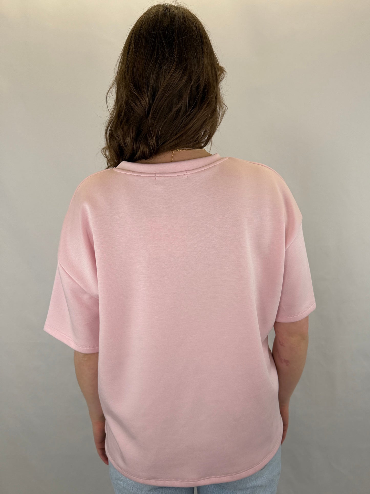 Basic T-Shirt Melly - rosa