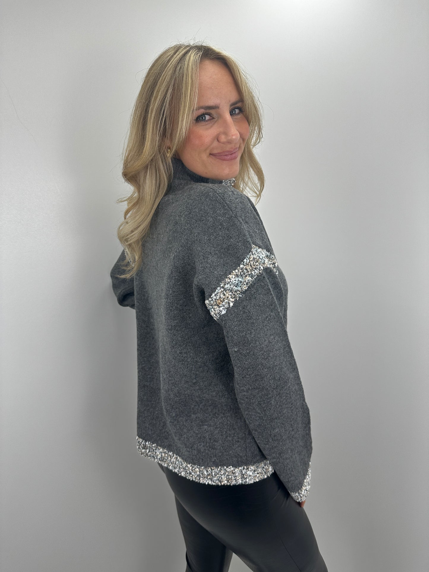 Pullover Grace - grau