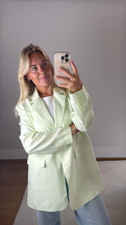 Oversize Blazer Jara - pastellgrün