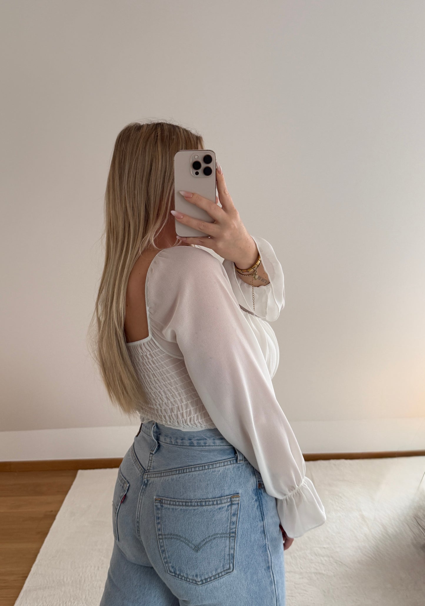Bluse Lena - weiß