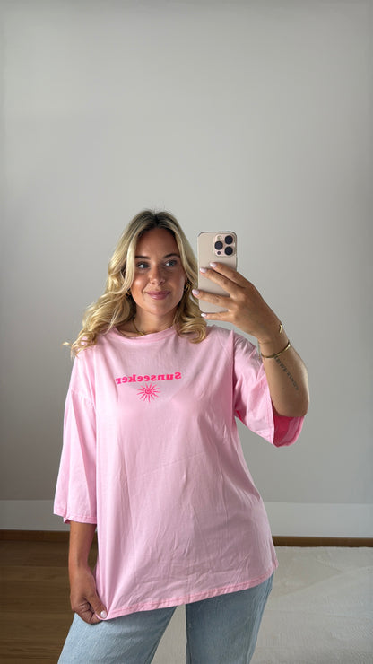 T-Shirt SunSeeker - rosa/neonpink