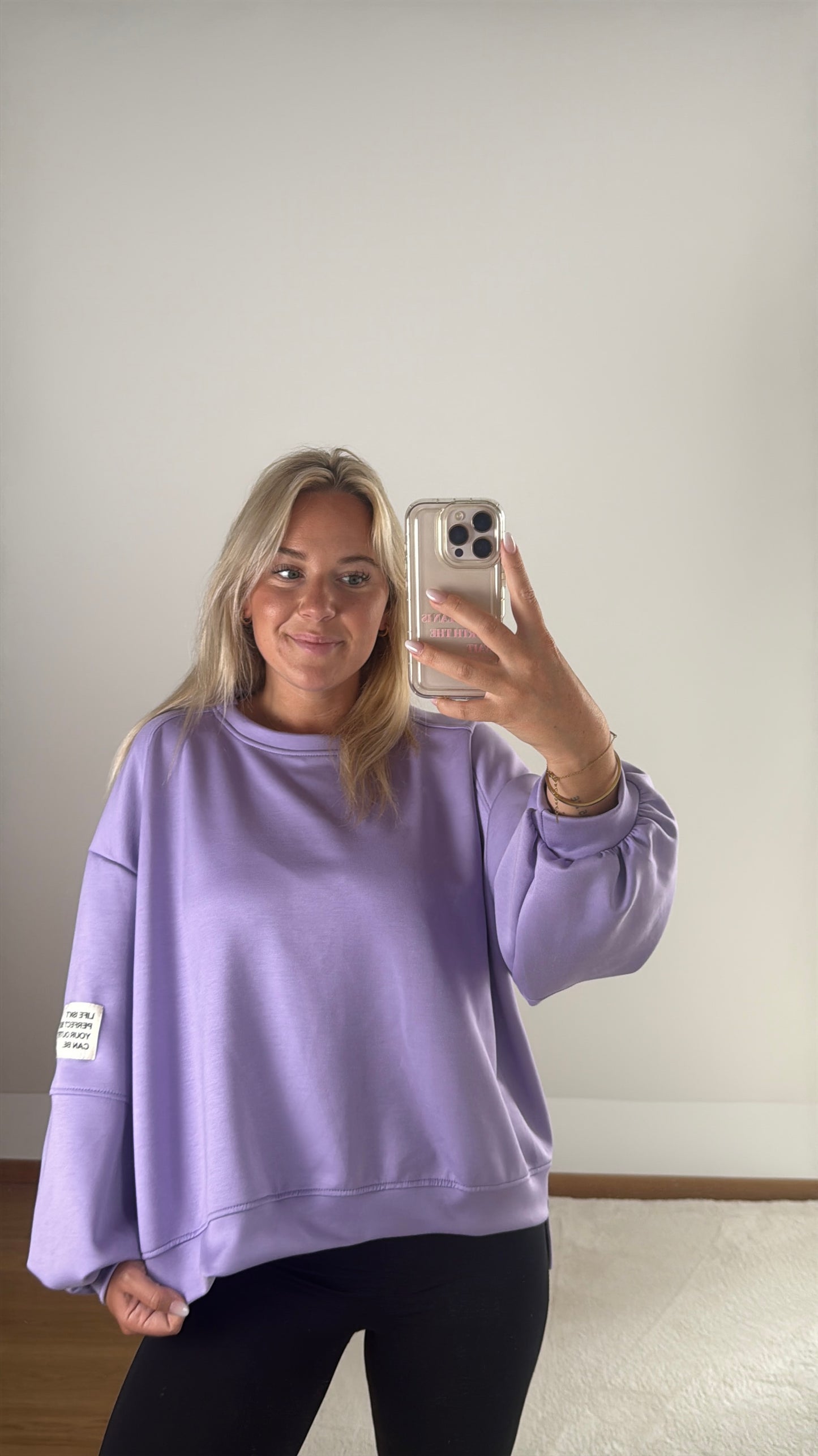 Sweatshirt Patch - flieder