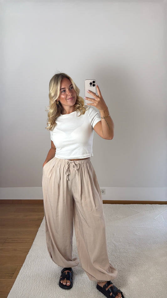 Pumphose Ballon Leg - beige