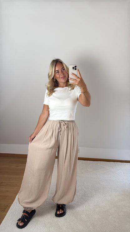 Pumphose Ballon Leg - beige
