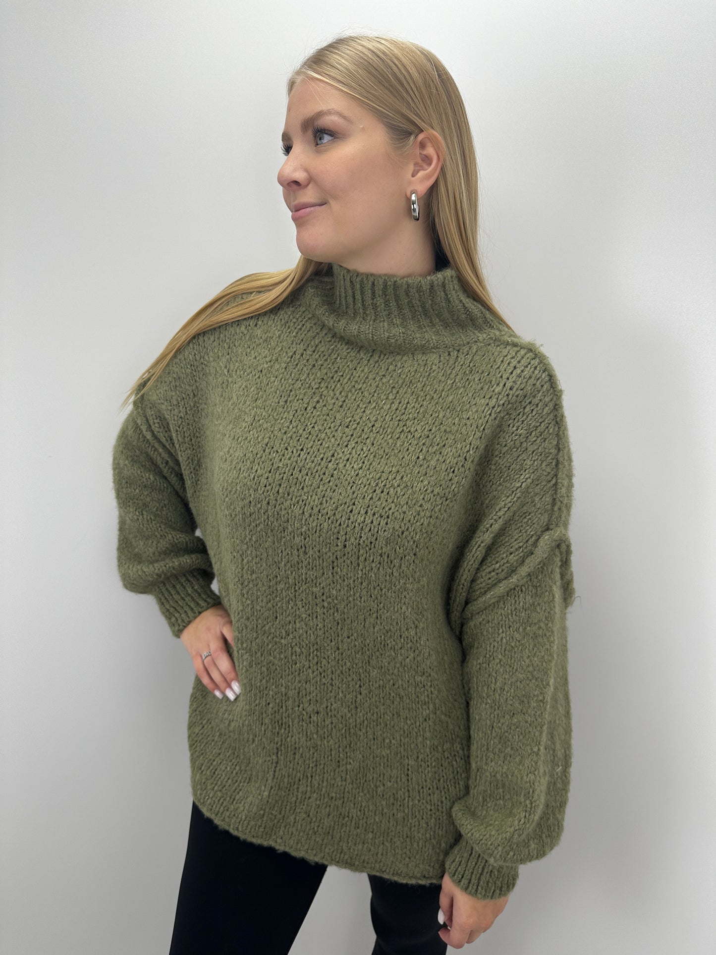 Oversize Pullover - Khaki