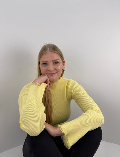 Langarmshirt Mariella - gelb
