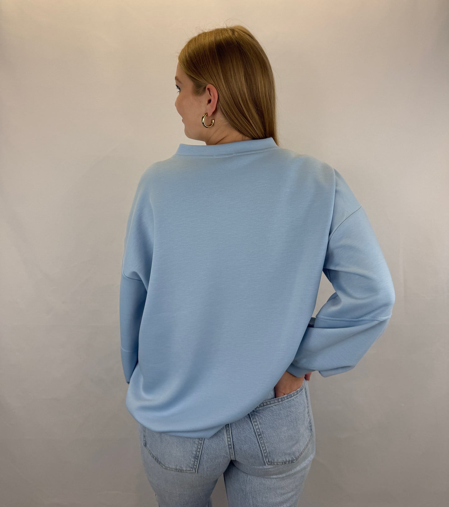 Sweatshirt Patch - hellblau