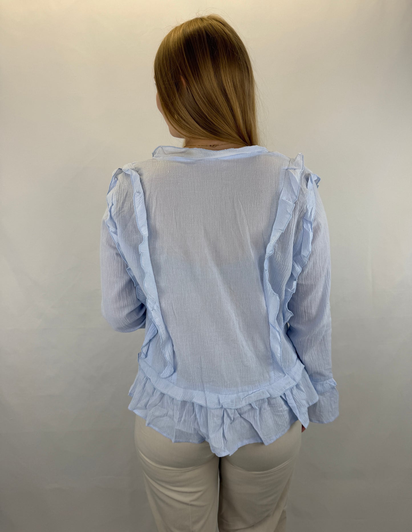 Bluse Lou - hellblau